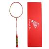 Lightweight 10U Carbon Fiber Badminton Racket for Adult Training with Gift Box