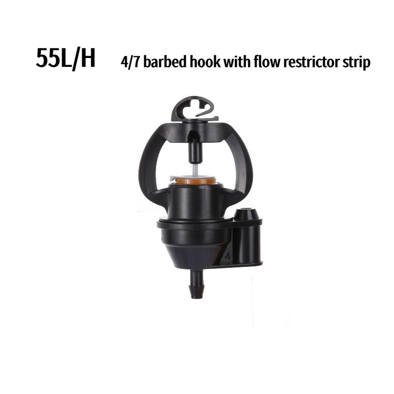 

5Pcs Pressure-Compensating High-Volume Sprinkler Head 35L 55L100L Advanced PC Flow-Control Sprinklers Agricultural Spray Nozzle