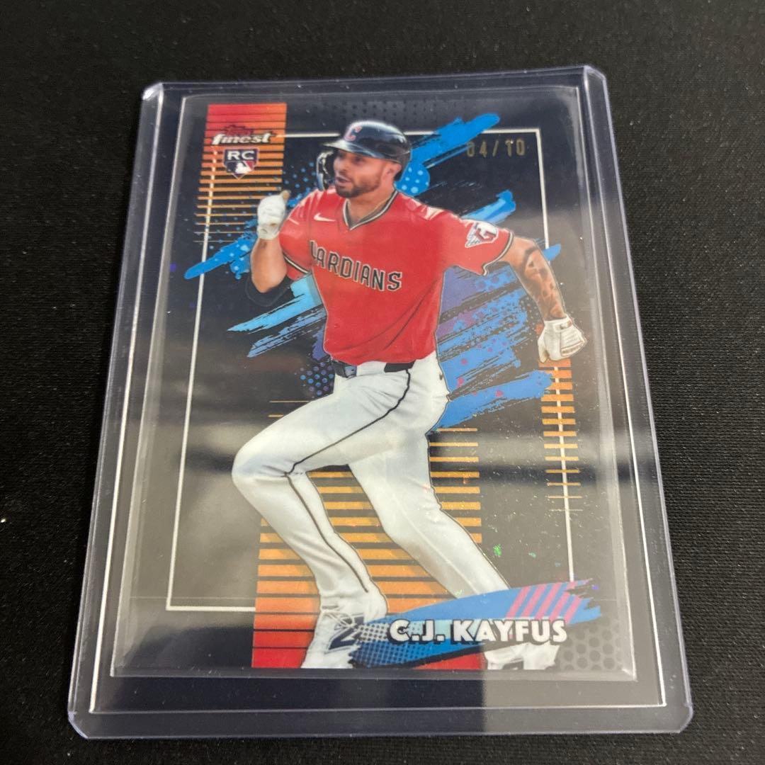 Used Topps Finest C.J. Kayfus 10 series MLB 2026