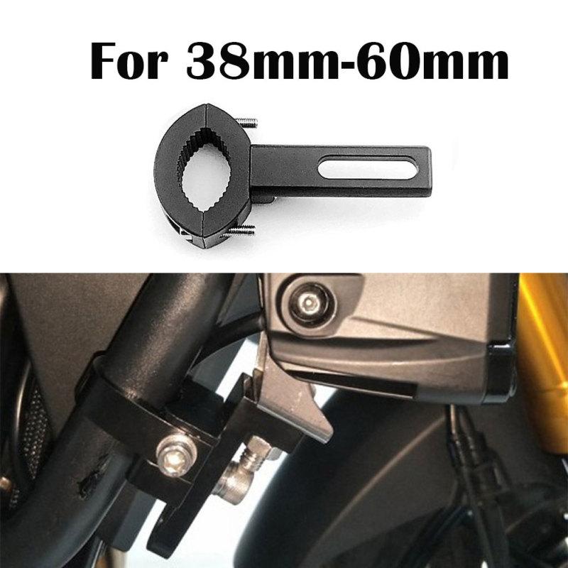 Motorcycle Headlight Spotlight Mount  Bracket Light Lamps Holder Adjustable Fork Mount Clamp