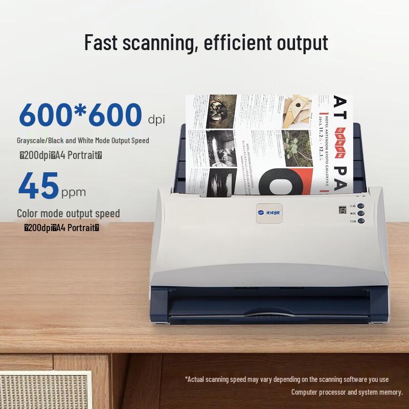 OES304 A4 High-Speed Flatbed & Automatic Document Feeder Scanner CN plug (adapter included)