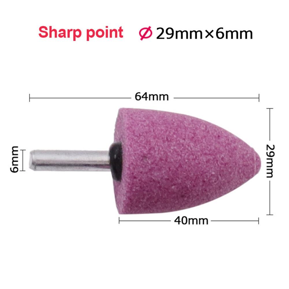 Grinding Head Abrasive Disc 6mm Shank Grinding Stone