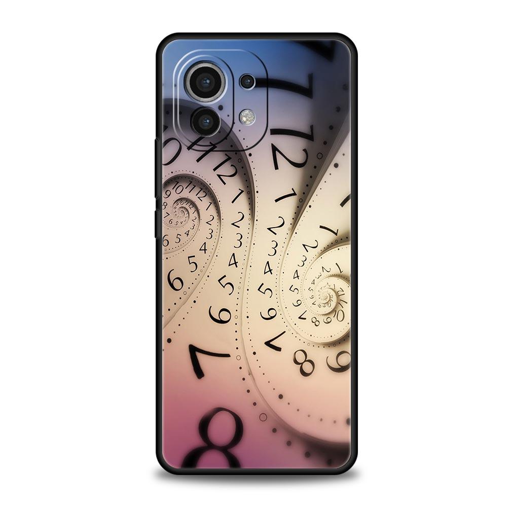 Number Pattern Phone Case Cover for Xiaomi Mi 17 Pro Max 15 14 13 12 11 Ultra 15T 14T 13T 12T 11T Pro Lite Soft TPU Shell Capas