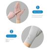 1 pair Women Cycling Equipment Thin Outdoor Driving Mitten Sun Protection Gloves Sunscreen Gloves