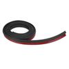 6.6ft Car Door Seal Strip Z Shape EPDM Noise Insulation Weatherstrip Universal for Car