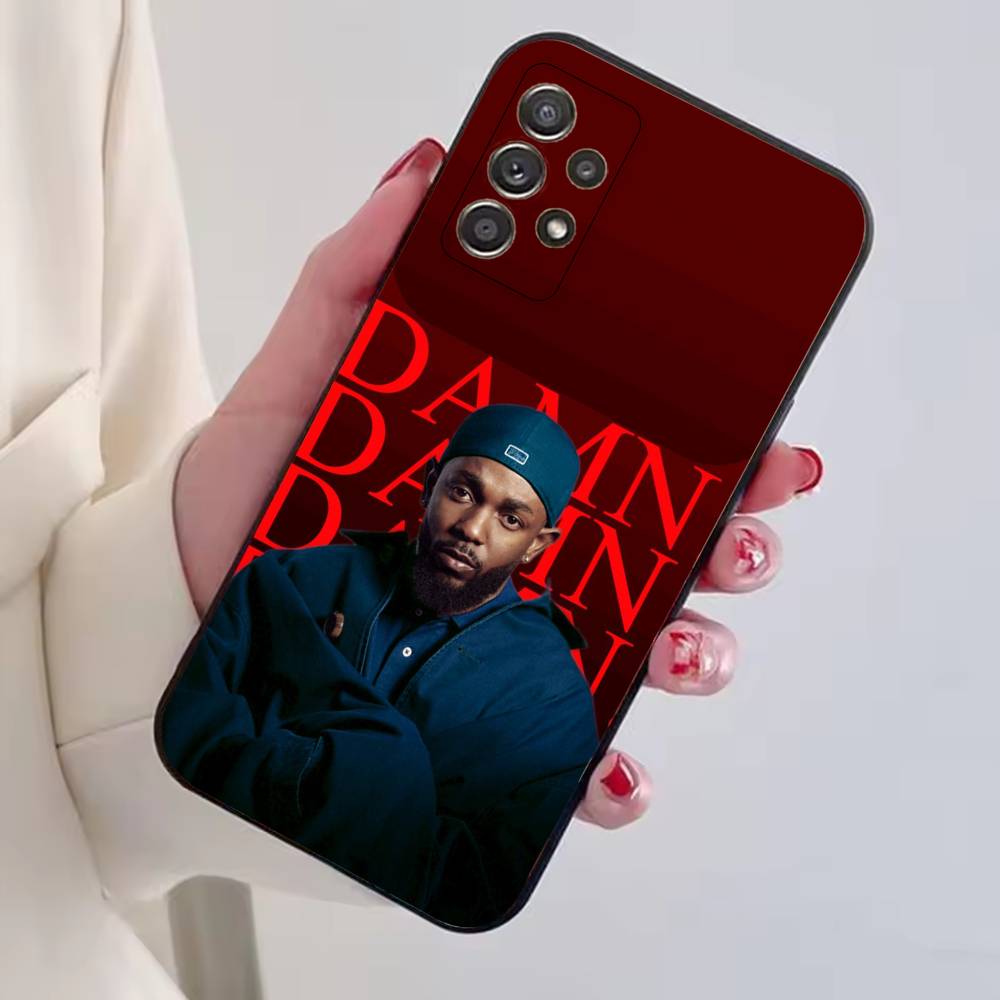 K-Kendrick Lamar Rapper Phone Case Black Silicone Soft For Samsung S25,S24,S21,S22,S23,S30,Ultra,S20,Plus,Fe,Lite