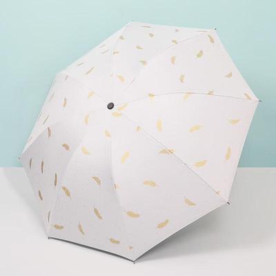 OIMG Faltbarer UV-Schutz Sonnen-/Regenschirm