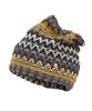 Eondeokeonteulolseutyudio Breathable Mesh Oriental Pattern Summer Casual Women'S Long Beanie Square Net Beanie / C Oriental / Mix Navy