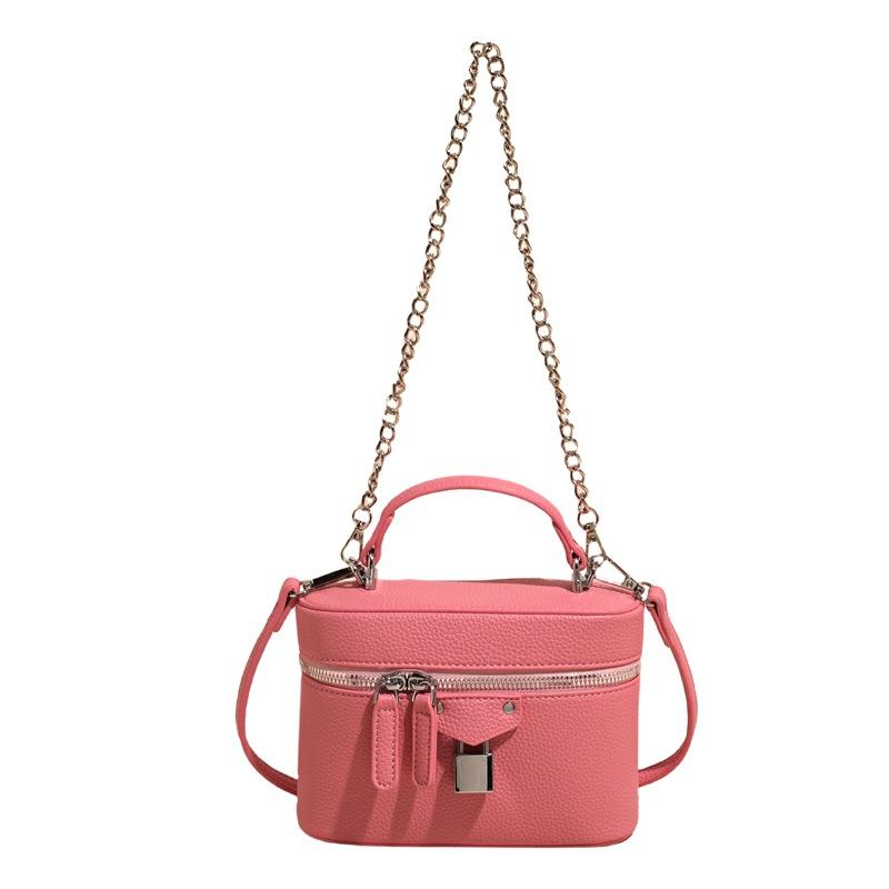 Niche Design Box Bag Hand Bag Women's Summer 2025 New High-end Fashion Messenger Bag Bucket Bag