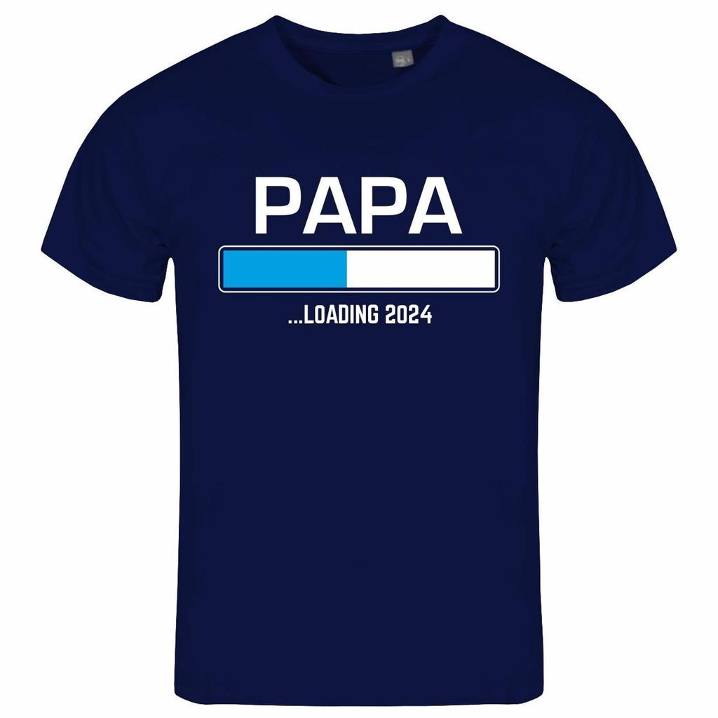 Unisex Dad Lädt S bis 2XL Baby Schwangerschaft Familie Geburt Hochzeit T-Shirt