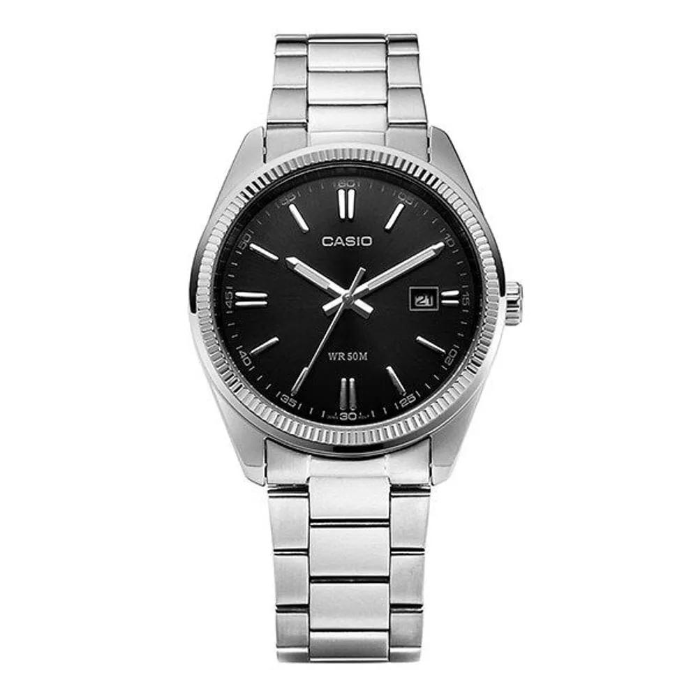 MTP-1302D-1A1VDF (MTP-1302D-1A) Analog Universal Metal Watch MTP-1302D-1A1VDF