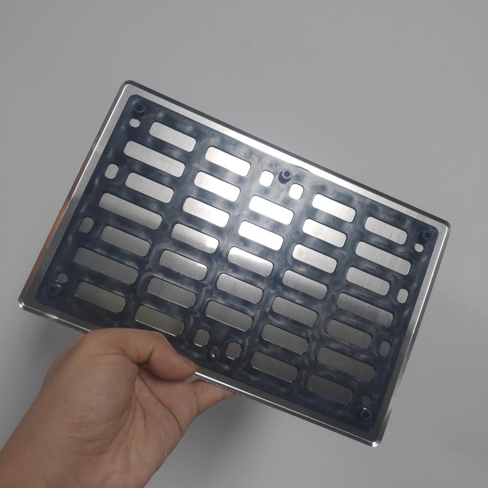 1 szt. Uniwersalny Samochodowy Dywanik Podłogowy, Nakładka na Piętę, Nakładka na Pedał 23,5X16cm