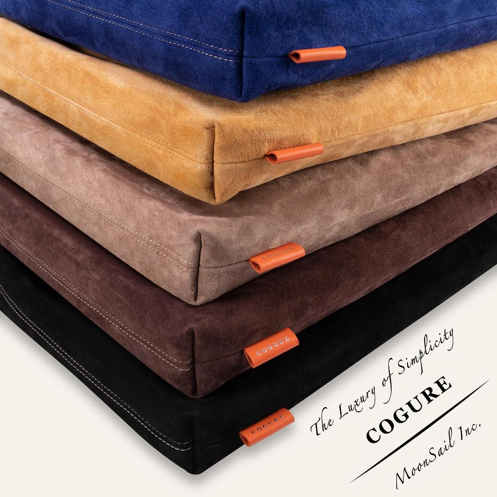 COGURE COSTA Tote Bag, Genuine Leather Suede, Men's and Women's, Shoulder Bag, Handbag, A4 Size, Bottle Holder, Strap, Lightweight, Stylish, Popular