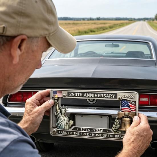 Vietnam Veteran License Plate Frame Patriotic Metal Car Tag Frame 1955-1975 Vietnam Vet Honor License Plate Frame Holder for Standard US Vehicles