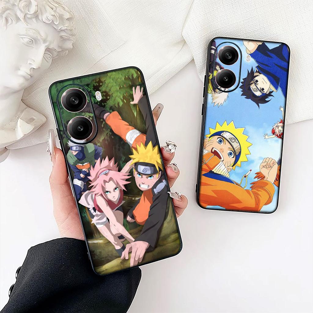 Narutos Haruno Sakura Sasuke Kakashi Cover for Motorola Moto G86 G14 G35 G34 G45 G55 G67 G75 G85 G24 G15 G54 G57 Power Case