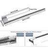 No Drill Brushed Stainless Steel Towel Rack Rust-Resistant Bathroom Towel Holder with Shelf Wall-Mounted Towel Bar