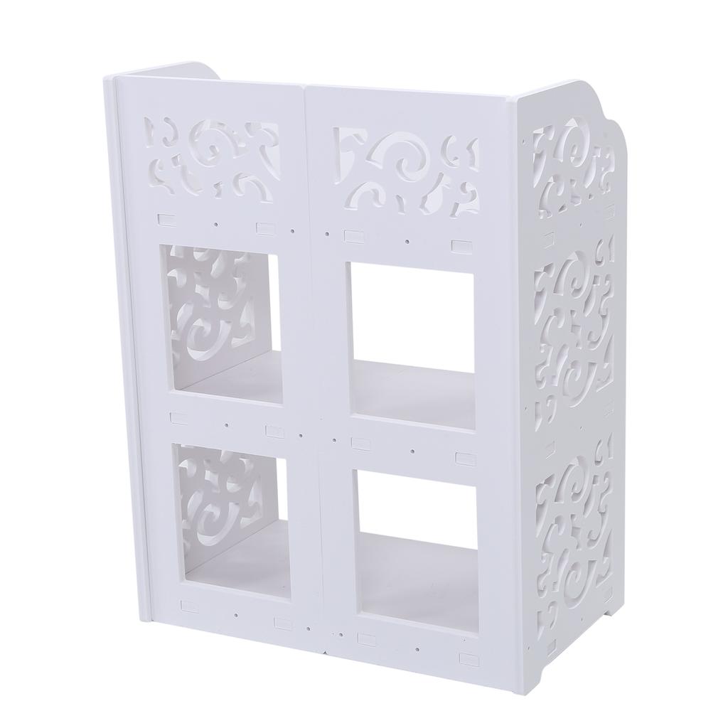 3 Tier Shoe Rack, Wooden White Shoe Rack, 15.7 X 9.1 X 20.1Inch White Shoe Rack for Entryway, Closet and Floor