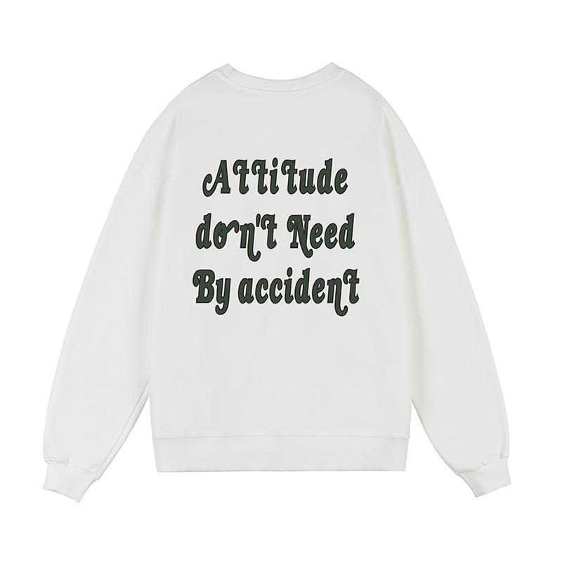 

Мужской осенне-зимний креативный уличный трендовый свитшот с американскими буквами, на флисе, нейтральный, с круглым вырезом, в стиле ретро, свободный XXL