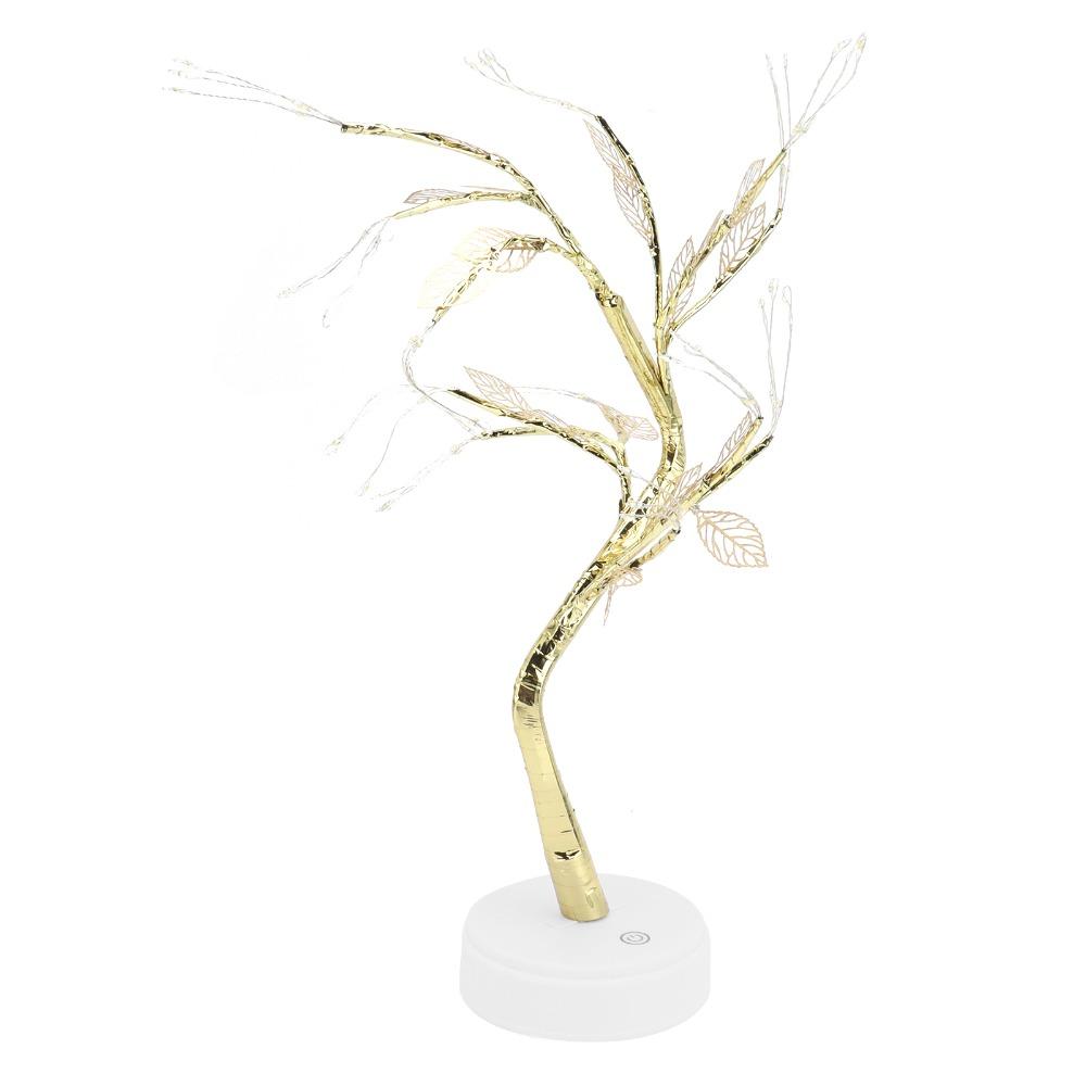 Touch Switch Artificial Leaf Bonsai LED Lamp 72 LEDs Leaf Tree Lamp Tree Shape Lamp  Christmas
