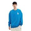 MLB X Disney Los Angeles Dodgers Donald Duck Cartoon Print Crewneck Sweatshirt Unisex Sweatshirt Blue 3AMTD1114-07BLS