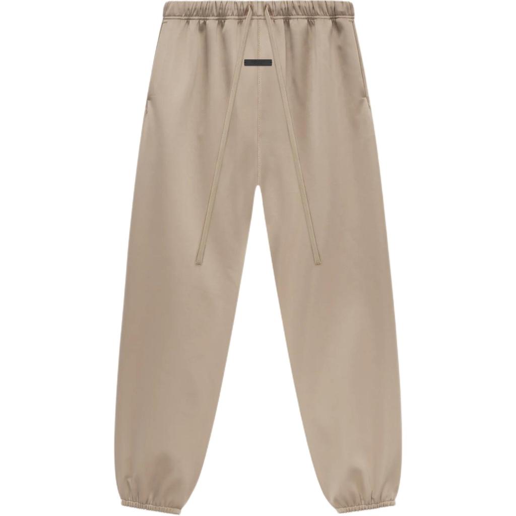 Fear of God Essentials Satin Nylon Pant Desert Sand Women Bottoms Tan 130HO245227FW