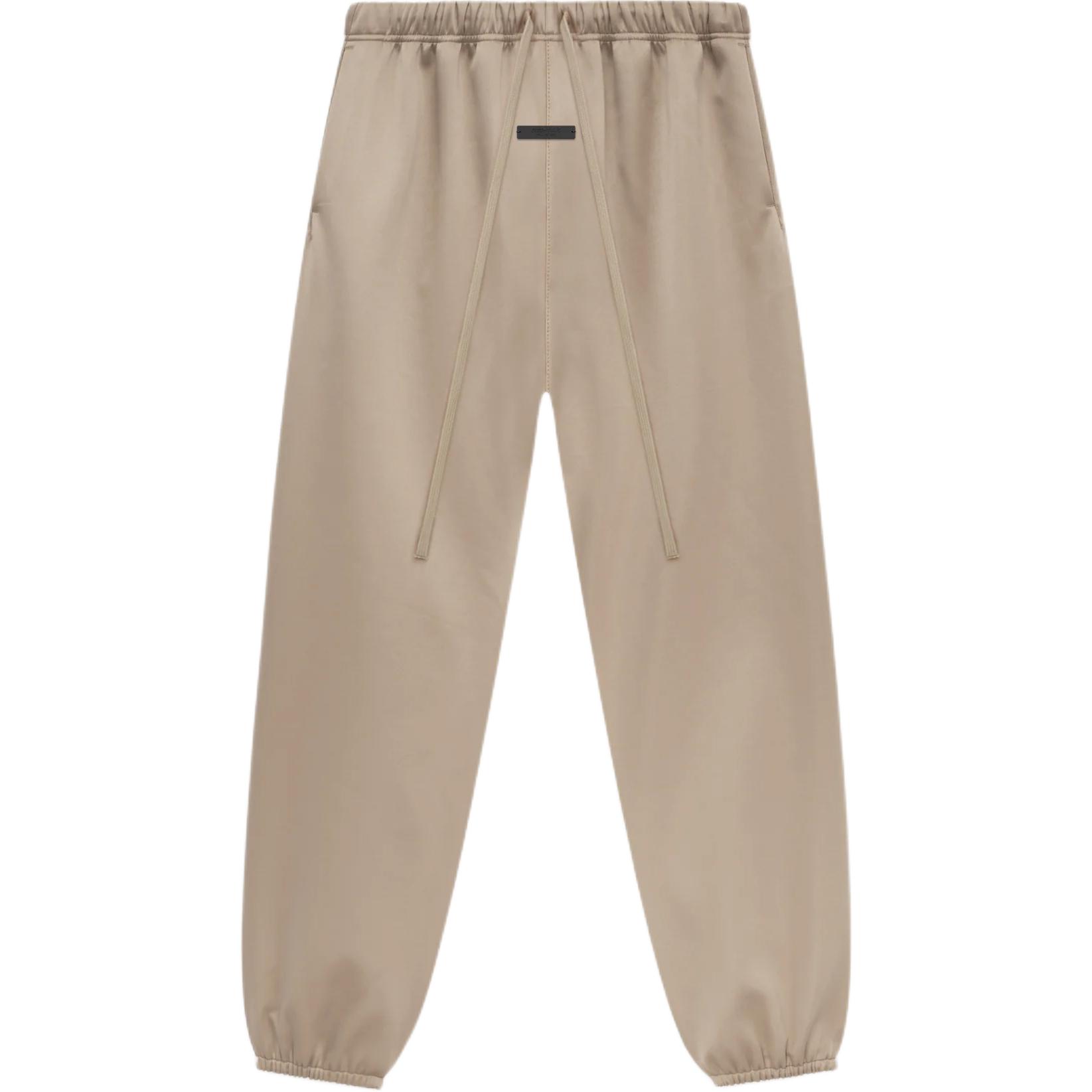 

Fear of God Essentials Satin Nylon Pant Desert Sand Women Bottoms Tan 130HO245227FW L