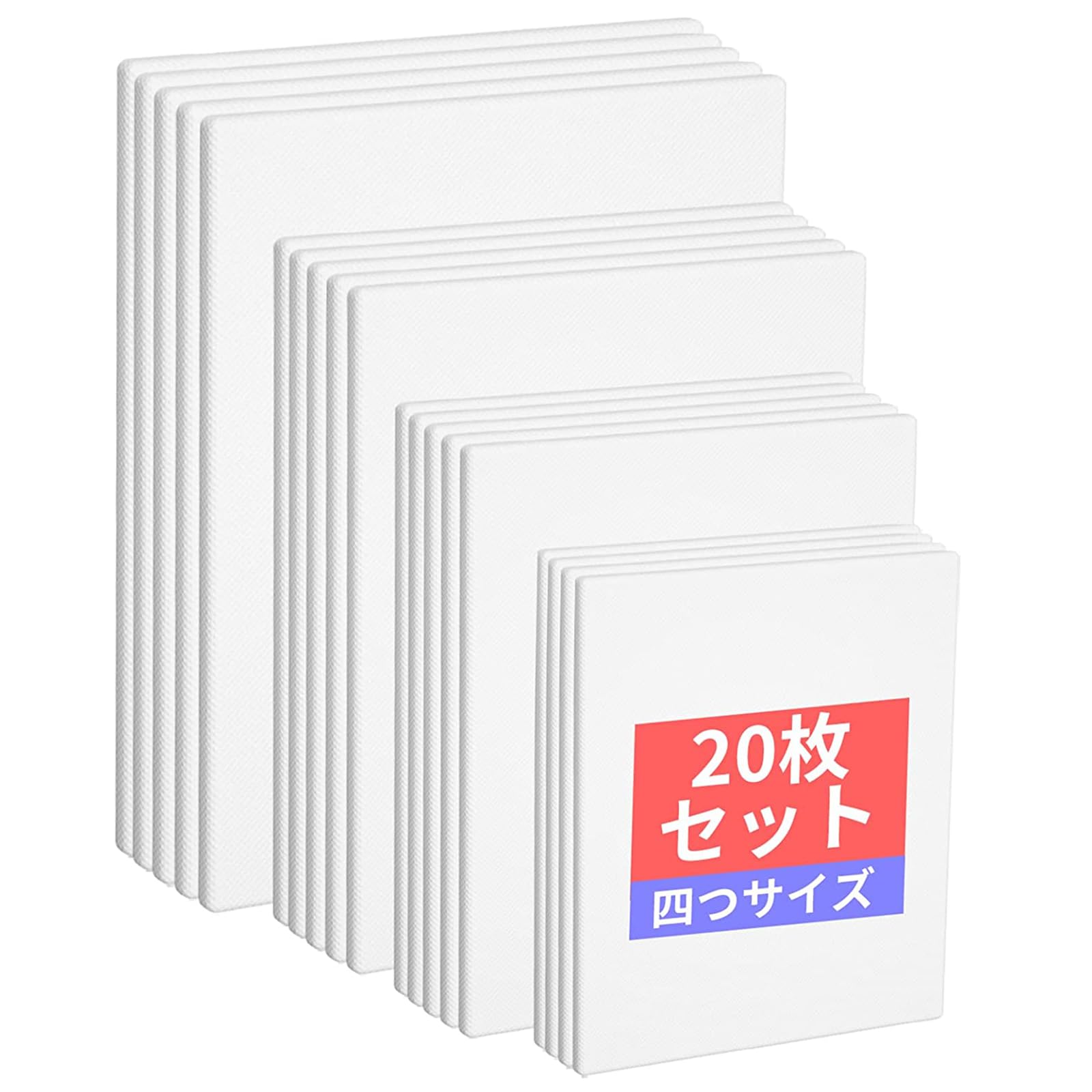 

[20 pieces/set] Canvas Board, Stretched Canvas, Rectangular, Thick Panel, Painting Board, Oil Painting, Portable, Suitable for Watercolor, Oil, and Ac