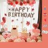 Narozeninová balónková dekorace Sada balónků s písmeny Banner Happy Birthday Party Potřeby
