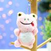 Frog Plush Toys Small Pendant Wedding Sprinkler Doll Bag Hanging Decoration Creative Car Keychain