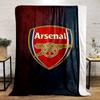 Arsenal Football Club Logo Blanket Design Flannel blanket for bedroom, living room, sofa, and nap sofas.
