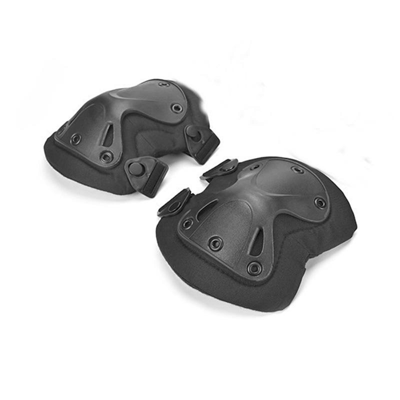 Tactical Knee Pads Outdoor Men s Version Kneeling Crawling Training Equipment Cycling Protective Gear чёрный