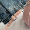 Große Kapazität PU Hobo Tasche Einfarbige Handtasche im französischen Stil Modische Umhängetasche mit Schleife Für Mädchen/Damen