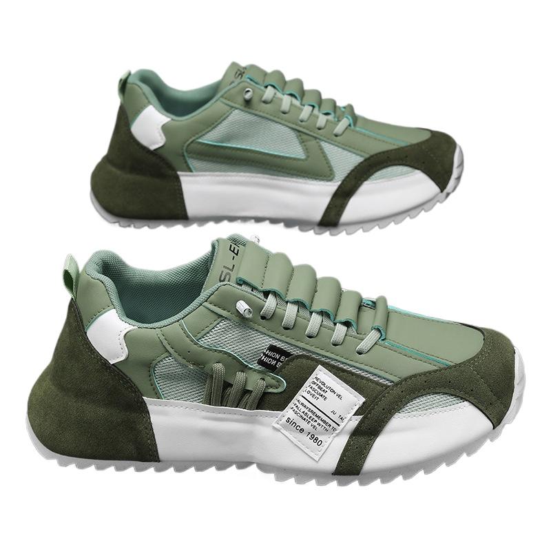 Fashion Men Luxury Sneakers Sports Shoes Moccasins Chunky Men Casual Sneakers Comfortable Breathable Trend Designed Personality Shoes