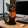 Cats Stained Resin Tabletop Retro Table Light New Night Light  Home Bedroom