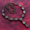 Collier Pierre de Dragon Cuivre Électroformé Collier Réglable