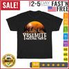 Mountain Yosemite National Park California Vintage T Shirt Men Women Fashion NEW