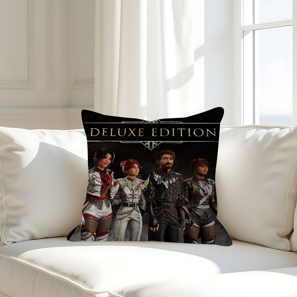 C-Clair O-Obscur E-Expedition 33 Pillow Case Removable Washable Cushion Cover – All-Season Soft Linen