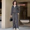 Women's Trendy Small-Size Three-Piece Workwear Sports Set - Spring 2025 Collection