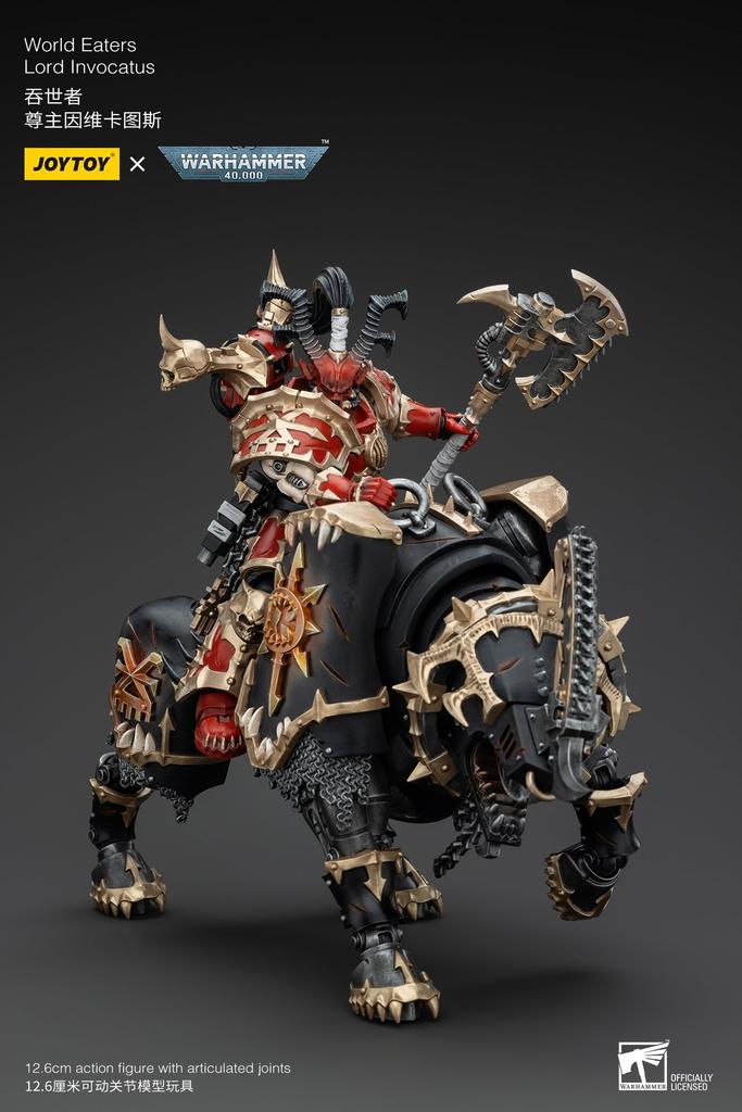 JOYTOY Warhammer World Eater Lord Invocatus Scale Action Figure 40,000 1/18 (Assembled)