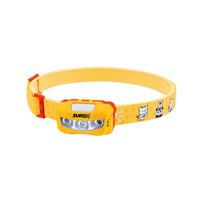 Sunrei BeBe LED Headlight for Battery IPX6 Perfect for Night and Outdoor Activities Kids, Included, Lightweight, Waterproof, Adjustable, Gifts,