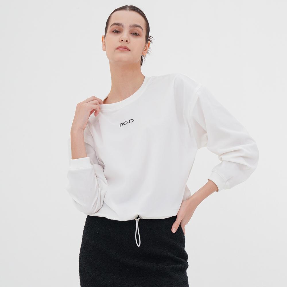 Acud Rustling Logo Sweatshirt_White White/Free