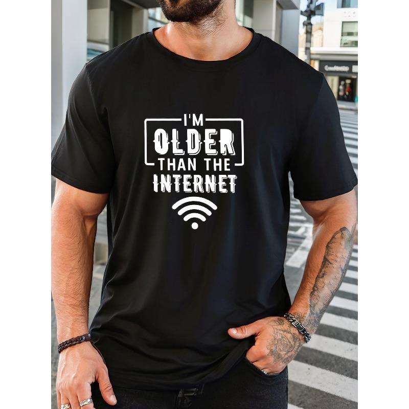 

Европейский размер Мужская футболка с графическим принтом, коротким рукавом и круглым вырезом для летней повседневной носки S чёрный