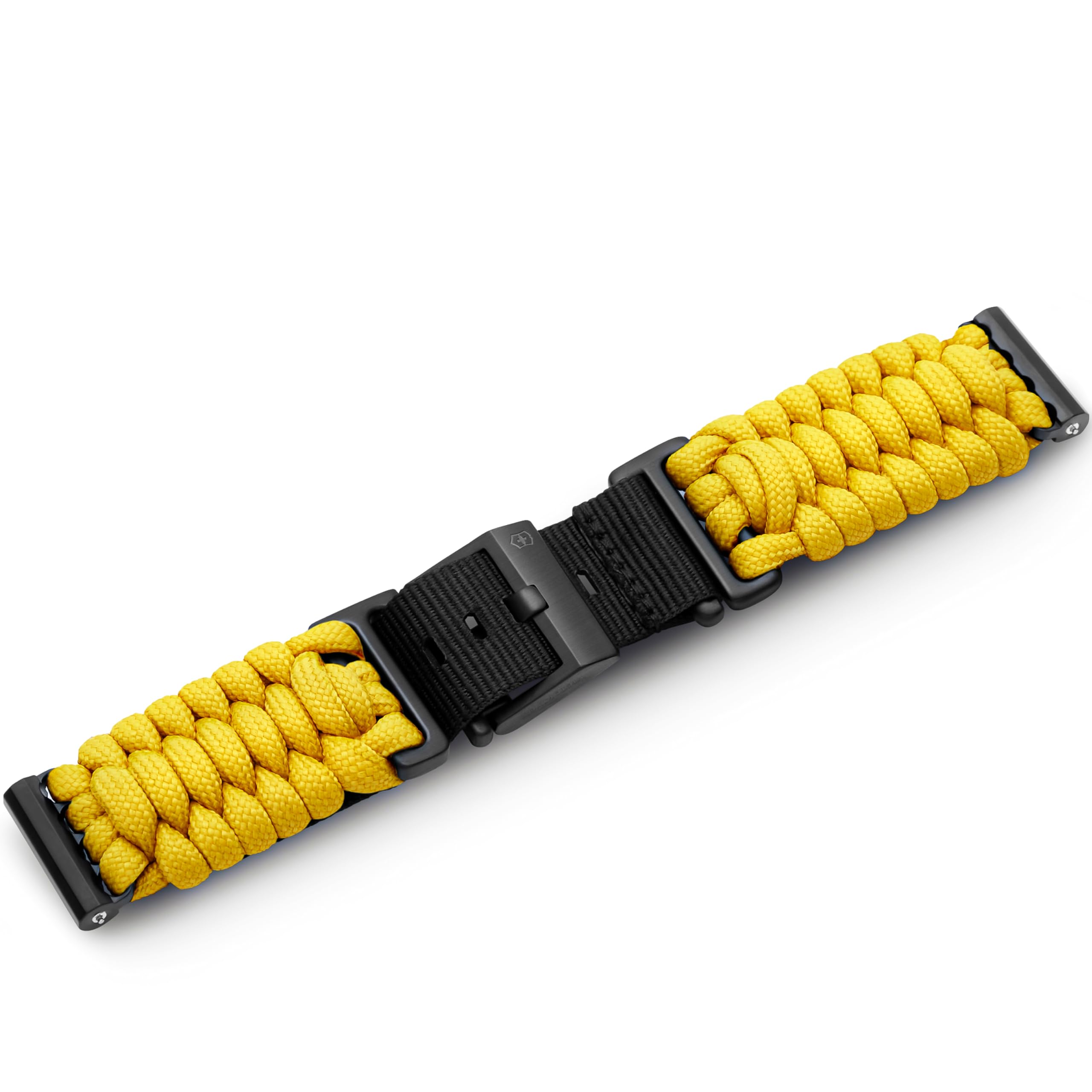 

Watch Band 21mm Paracord Strap D1 Pin Buckle Watch Strap Replacement Strap Lightweight Breathable Yellow [Victorinox] Tool-free [] V.60050