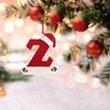 Christmas Tree Decoration Pendant Personalized Christmas 26 Letter Ornaments
