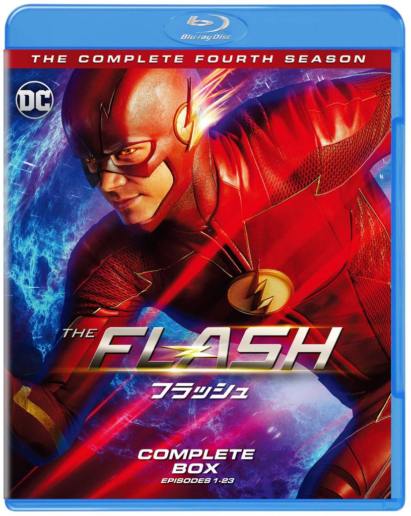 THE FLASH 4th Season Complete Set (4 Discs) [Blu-ray]