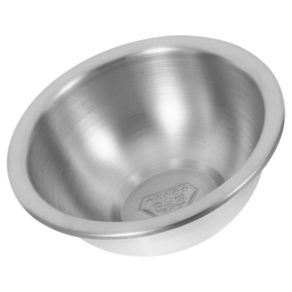 Stainless Steel Large Capacity Mixing Bowl Heavy-Duty Rustproof Nesting Bowl Soup Pot Egg Mixing Food Container