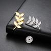 Stainless Steel Hummingbird Eagle Hawk Metal Brooch Animal Lapel Pins For Men Women Syrian National Emblem Badges Jewelry Gift