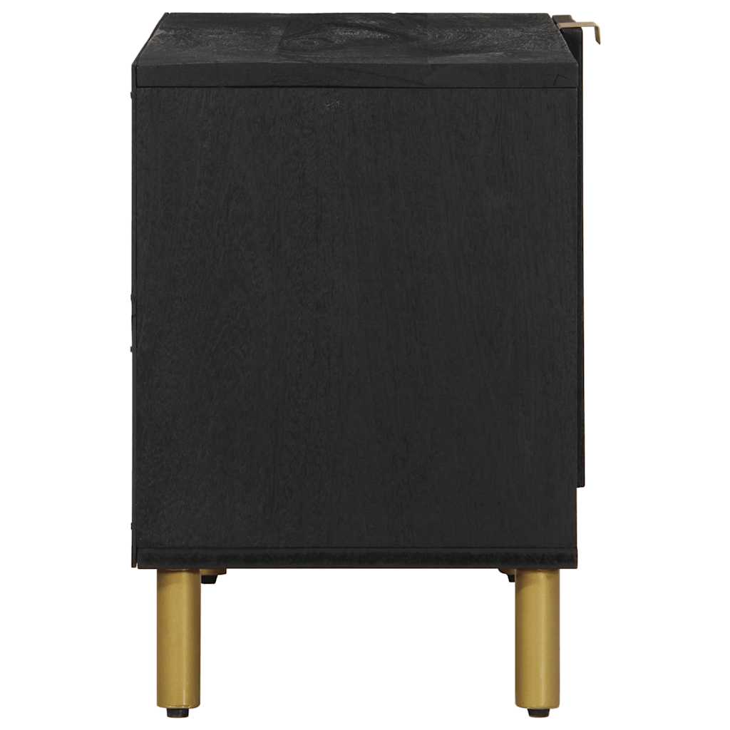 TV Cabinet Black 80 x 33 x 46 cm Particleboard