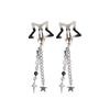 Y2K Sweet Cute Star Fringe Pendent Hair Clip Hairpin For Women Girls Punk Metal Pentagram BB Clips Barrettes Hair Accessories