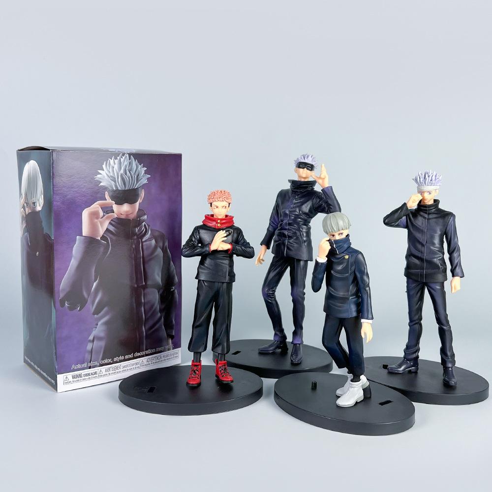 15CM Anime Jujutsu Kaisen Inumaki Toge E Geto Suguru Serie Modello Standing Giocattolo Regalo Collezione Action Figure Satoru Gojo PVC